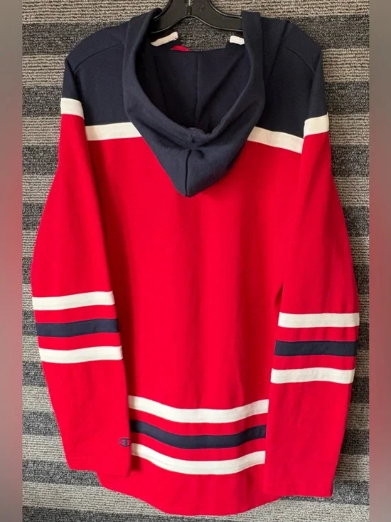 Champion Arizona Wildcats NCAA Lace-Up Hoodie Sweatshirt Men’s Large EUC - Picture 5 of 5